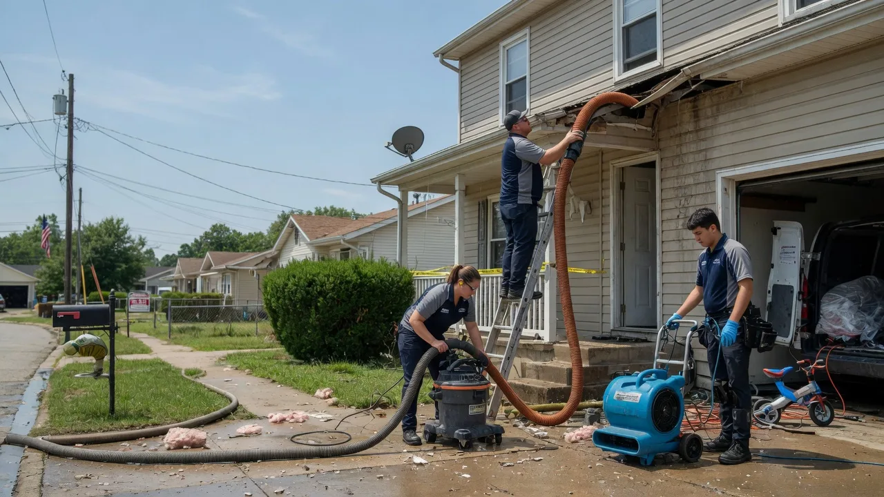 Water Damage Restoration in Boswell, IN near me